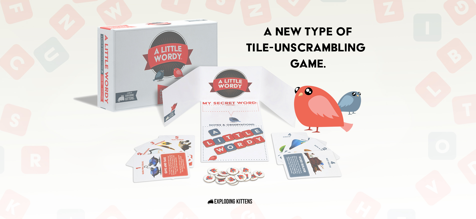 A Little Wordy By Exploding Kittens VR Distribution Catalogue